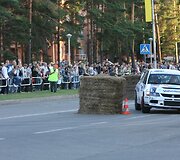 Automobiliai pasiekė Visaginą.