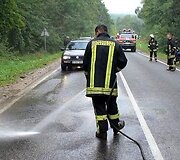 Per avariją prie Ukmergės nukentėjo trys žmonės.