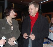 Penktadienio vakarą kino teatre &bdquo;Forum Cinemas Vingis&ldquo; gerą nuotaiką kėlė pirmą kartą Lietuvoje pasirodęs kino komedijų festivalis.