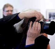 Atidaryta Michailo Ra&scaron;kovskio fotografijų paroda &bdquo;Retrospektyva&ldquo;.