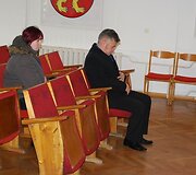 Sigitas &Scaron;ostakas su žmona teisme