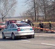 Pareigūnai tikrino ugniagesių blaivumą.