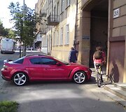 ...nei dviratininkams... 
