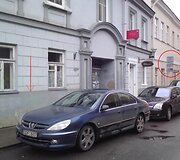Kuriozas: 80 metrų sustoti draudžiančio ženklo galiojimo zona baigiasi tik &scaron;ioje vietoje, maždaug už 15 metrų nuo mokamų vietų pradžios.