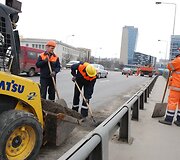 Ketvirtadienį sutvarkytas Geležinio Vilko gatvės tiltas per Nerį prie Pedagoginio universiteto.