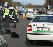Motociklo avarija Parko gatvėje