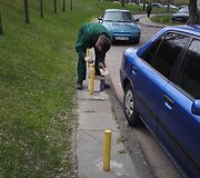Pievoje įkalintas &bdquo;Peugeot&ldquo;