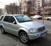 Pažeidėjas su MB visureigiu