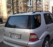 Pažeidėjas su MB visureigiu