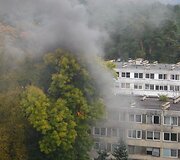 Gaisras Jeruzalės bendrabutyje
