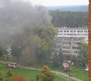 Gaisras Jeruzalės bendrabutyje