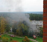 Gaisras Jeruzalės bendrabutyje