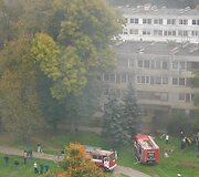 Gaisras Jeruzalės bendrabutyje