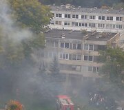 Gaisras Jeruzalės bendrabutyje