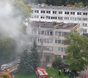 Gaisras Jeruzalės bendrabutyje