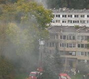Gaisras Jeruzalės bendrabutyje