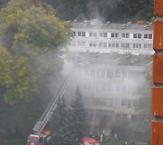 Gaisras Jeruzalės bendrabutyje