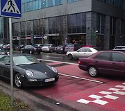 Pažeidėjo 2006 metų laidos kupė &bdquo;Porsche 911 Carrera 4S&ldquo;. 