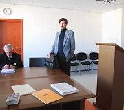 G.Gedminas su advokatu