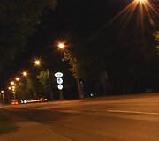 Vieta, kur žuvo motociklininkas