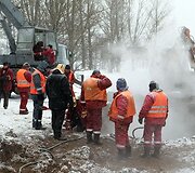 Avarija &scaron;ilumos tinkluose Savanorių prospekto ir Vilkpėdės gatvių sankryžoje. 