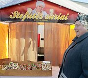 Užgavėnių turgus Rotu&scaron;ės aik&scaron;tėje