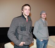 Režisierius Donatas Ulvydas ir prodiuseris Žilvinas Naujokas