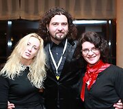 Aurelija Tamulytė (kairėje), Aurimas Kamantauskas ir Monika Bičiūnaitė