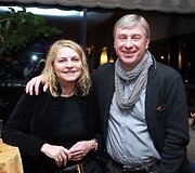 Violeta Baublienė su vyru Artūru Baubliu