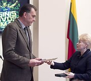Arvydas Sabonis ir Dalia Grybauskaitė