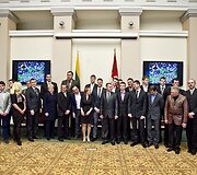 Roberto Dačkaus knygos &bdquo;Auksinis Lietuvos Jaunimas. Prisiminti negalima pamir&scaron;ti" pristatymas