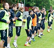 Treniruotės akimirka