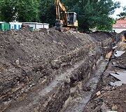 Bernardinų sode vykstantys archeologiniai kasinėjimai pateikė staigmenų.