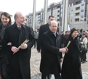 Seime i&scaron;kilmingo posėdžio metu paminėtas Lietuvos Nepriklausomybės atkūrimas. Nepriklausomybės aik&scaron;tėje i&scaron;kilmingai pakeltos Lietuvos, Latvijos ir Estijos vėliavos. Trimis salvėmis pagerbta &scaron;ių &scaron;alių nepriklausomybė.