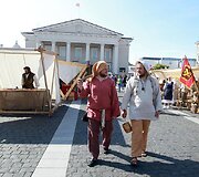 &Scaron;v.Baltramiejaus mugėje atgimsta senieji miesto amatai.