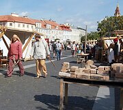 &Scaron;v.Baltramiejaus mugėje atgimsta senieji miesto amatai.