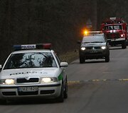 I&scaron;vežamas sprogmuo.