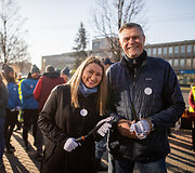 Vilniaus Konstitucijos prospekte &ndash; medžių sodinimo talka