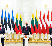 Lietuvos, Latvijos ir Estijos prezidentų spaudos konferencija