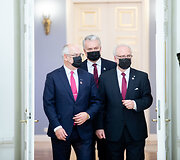 Lietuvos, Latvijos ir Estijos prezidentų spaudos konferencija