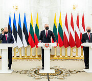 Lietuvos, Latvijos ir Estijos prezidentų spaudos konferencija