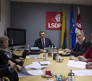 Posėdžio akimirka