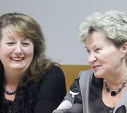 Vilija Blinkevičiūtė ir Irena &Scaron;iaulienė