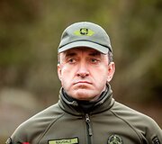Spaudos konferencija prie Lietuvos ir Baltarusijos pasienio