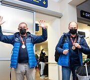 I&scaron; Dakaro grįžo Valdas Valiukevičius ir Paulius Kavaliauskas