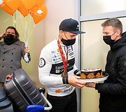 I&scaron; Dakaro grįžo motociklininkas Arūnas Gelažninkas