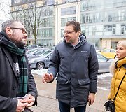 &Scaron;arūnas Černiauskas, Dainius Radzevičius ir Neringa Jurčiukonytė