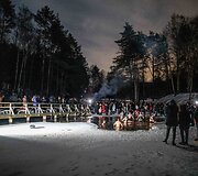 Naktinės maudynės stebuklingame vandenyje 2022