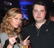 Džiugas Mickevičius su gražuole Gendra
