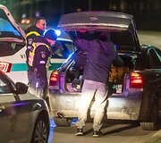 Policijos reidas Vilniuje 2022-04-16